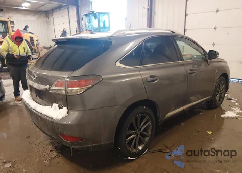 2013 Lexus Rx 350 F Sport from USA, damaged, VIN 2T2BK1BA8DC169429